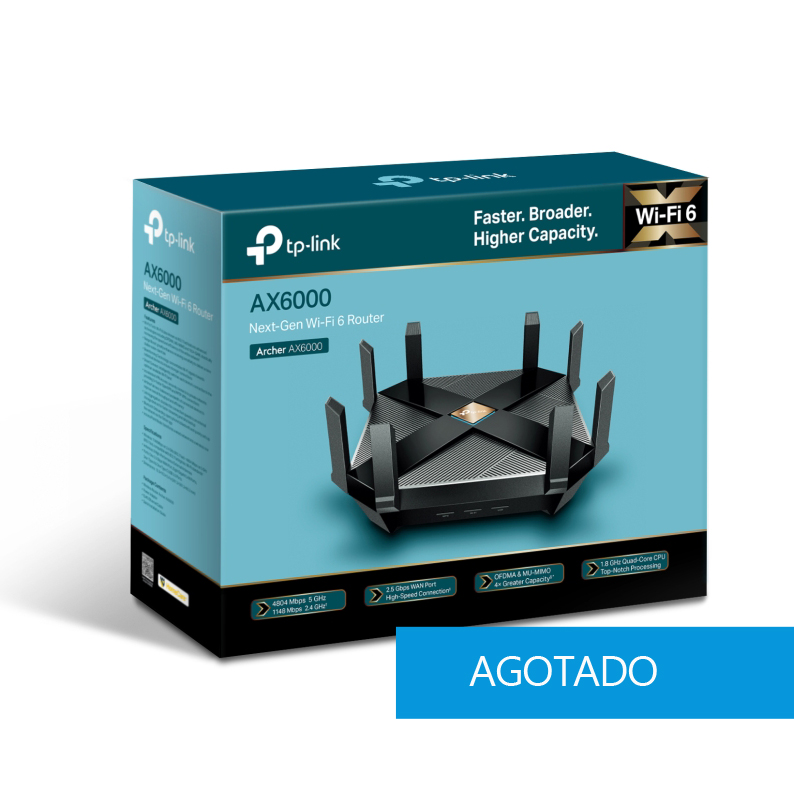 Archer AX6000 router Ultra Wi-Fi6 dual banda 6.000 Mbps / USUARIOS